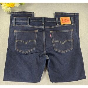 Levi Strauss 511 Slim Fit Dark Wash Jeans Mens 38x30 Water<Less